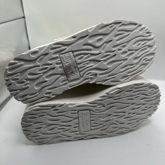 NY DEMONIA Swing 105 White Pearl Colorful Effects Ankle Boot 9" Platform - Picture 6 of 9